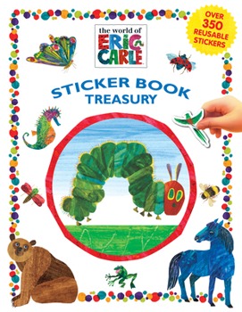 Hardcover Eric Carle Sticker Book Treaury Book