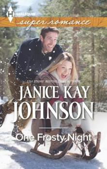 Mass Market Paperback One Frosty Night [Large Print] Book