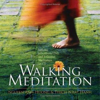Hardcover Walking Meditation [With CD and DVD] Book