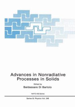 Paperback Advances in Nonradiative Processes in Solids Book