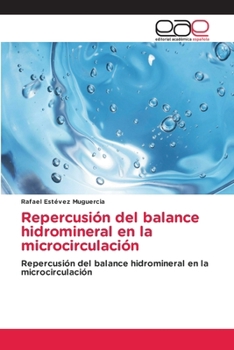 Paperback Repercusión del balance hidromineral en la microcirculación [Spanish] Book