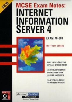 Paperback Internet Information Server 4: Exam 70-087 Book
