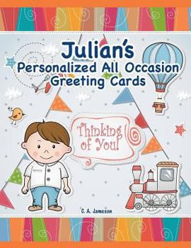 Paperback Julian's Personalized All Occasion Greeting Cards Book