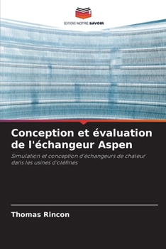 Paperback Conception et évaluation de l'échangeur Aspen [French] Book