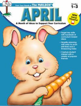 Paperback April: A Month of Ideas at Your Fingerips - Grades 1-3 (From your Friends at the Mailbox) Book