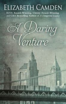 Library Binding A Daring Venture [Large Print] Book