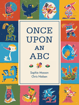 Hardcover Once Upon an ABC Book