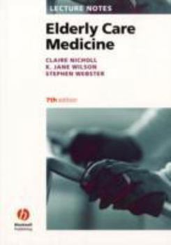 Paperback Elderly Care Medicine Book