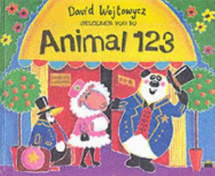 Hardcover Animal 123 Book