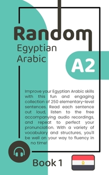 Paperback Random Egyptian Arabic A2 (Book 1) Book