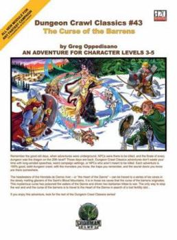 Paperback Curse of the Barrens: An Adventure for Character Levels 3-5 Book