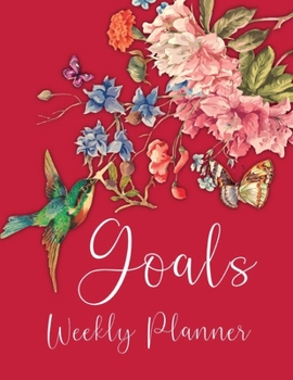 Paperback Goals Weekly Planner: Daily Goal Setting Planner and Organizer for Motivation Book