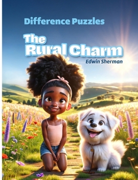 Paperback Spot the Difference Puzzles: Countryside Theme, Digital Art, 30 Puzzles: For Adults and Kids, Single and Group Players: One Image per Page, High Qu Book