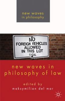 Hardcover New Waves in Philosophy of Law Book