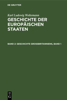 Hardcover Geschichte Großbritanniens, Band 1 [German] Book