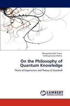 Paperback On the Philosophy of Quantum Knowledge Book