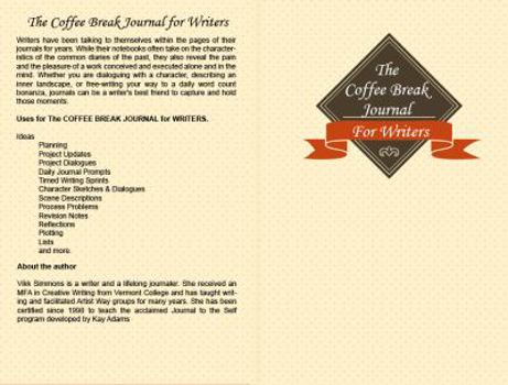 Paperback The Coffee Break Journal for Fiction Writers Book