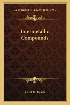 Paperback Intermetallic Compounds Book