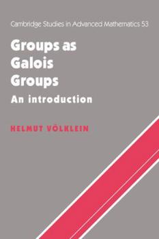 Paperback Groups as Galois Groups: An Introduction Book