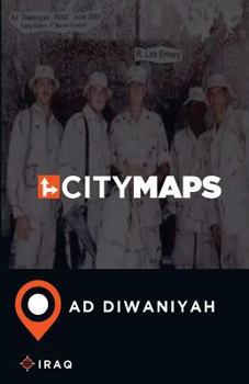 Paperback City Maps Ad Diwaniyah Iraq Book