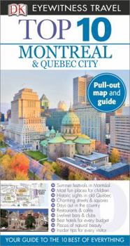 Paperback Top 10 Montreal & Quebec City [With Map] Book