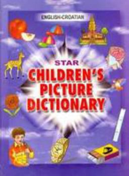 Hardcover Star Children's Picture Dictionary Book