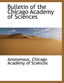 Bulletin of the Chicago Academy of Sciences