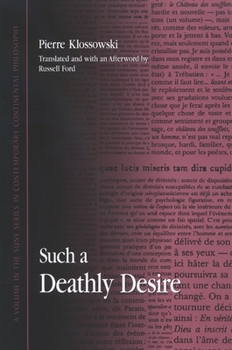 Paperback Such a Deathly Desire Book