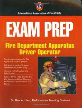 Paperback Exam Prep: Fire Apparatus Driver/Operator: . (Exam Prep Series) Book
