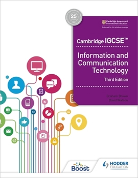 Paperback Cambridge Igcse Information and Communication Technology Third Edition: Hodder Education Group Book