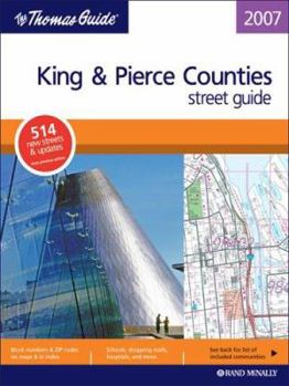 Spiral-bound King & Pierce Counties Street Guide Book