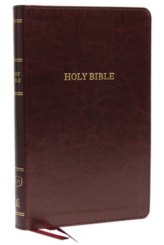 Imitation Leather KJV, Deluxe Thinline Reference Bible, Imitation Leather, Burgundy, Red Letter Edition Book