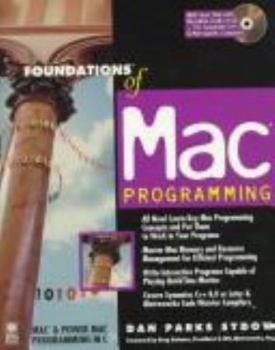 Paperback Foundations of Mac Programming Book