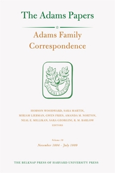 Hardcover Adams Family Correspondence Book