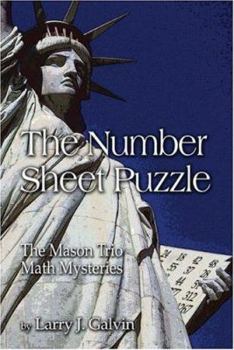 Paperback The Number Sheet Puzzle (The Mason Trio Math Mysteries) Book