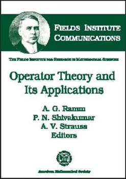 Hardcover Operator Theory and Its Applications (Fields Institute Communications, 25) Book