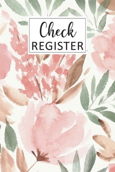 Check Register: Simple Check Register Checkbook Registers Check and Debit Card Register 6 Column Payment Record Personal Checkbook Checking Account ... Ledgers Account Tracker Check Log Book