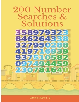 Paperback 200 Number Searches & Solutions Book