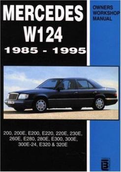 Paperback Mercedes W124 1985-95 Wsm-Op Book