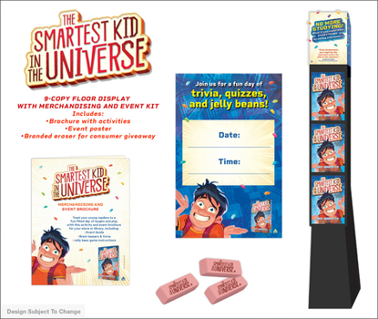 Hardcover Smartest Kid in the Universe 9-Copy Floor Display Book
