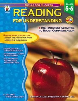 Paperback Reading for Understanding, Grades 5 - 6: High Interest Activities to Boost Comprehension Book