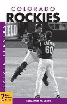 Paperback Colorado Rockies Trivia Teasers Book
