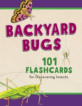Hardcover Backyard Bugs: 101 Flashcards for Discovering Insects Book