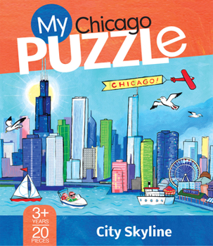 Misc. Supplies My Chicago 20-Piece Puzzle: City Skyline Book