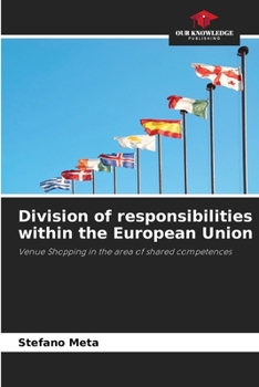 Paperback Division of responsibilities within the European Union Book
