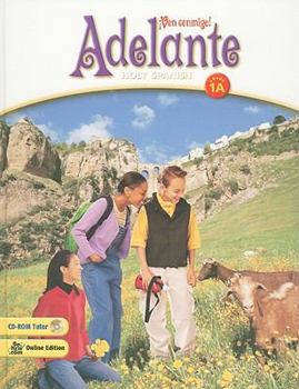 Hardcover Adelante: Student Edition 2003 Book