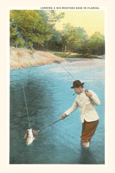 Paperback Vintage Journal Landing a Fish, Florida Book