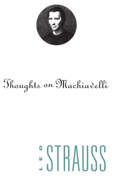 Paperback Thoughts on Machiavelli Book