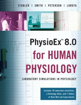 Paperback PhysioEx 8.0 for Human Physiology: Lab Simulations in Physiology [With CDROM] Book