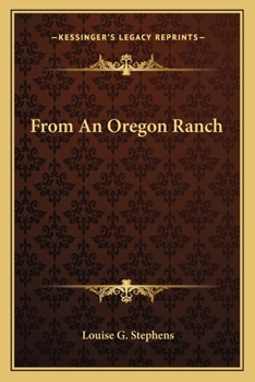 From an Oregon Ranch